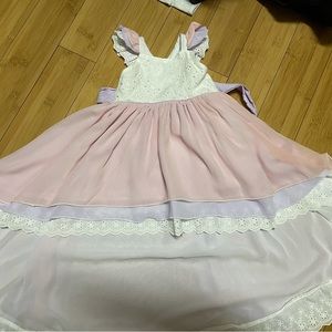 Love & Grow Sea Princess high low dress